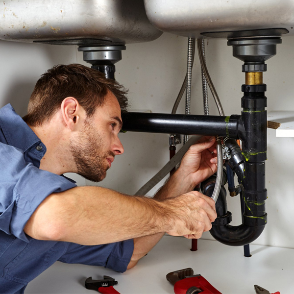 Modern clean plumbing fixtures showing professionalism